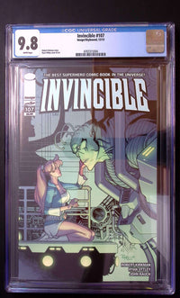Invincible #107 CGC 9.8 2013 Robert Kirkman Ryan Ottley 140 CGC Graded Comic CGC Graded Comics UK | Buy Certified CGC Slabbed Comics Image Comics Redsters Comics