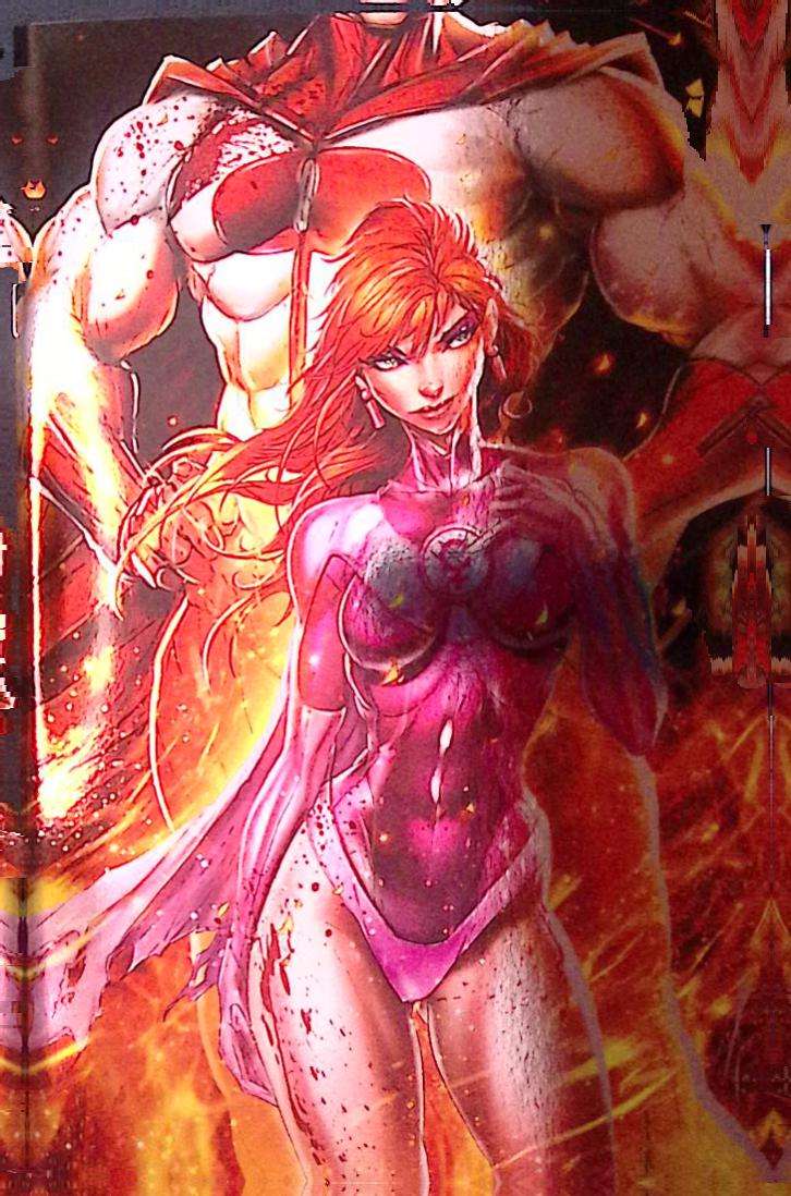 Invincible #1 Reprint – Jamie Tyndall Wraparound Foil Variant