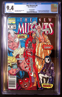 New Mutants #98 (1991) Newsstand Edition – CGC 9.4 White Pages