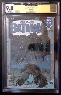 Absolute Batman #8 Third Printing CGC × JSA 9.8 – Nick Dragotta Signed