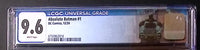 Absolute Batman #1 CGC 9.6 First Print Cover A – Custom Label
