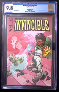 Invincible VS Lunar Exclusive PS5 + Invincible #1 CGC 9.8 Matching Set