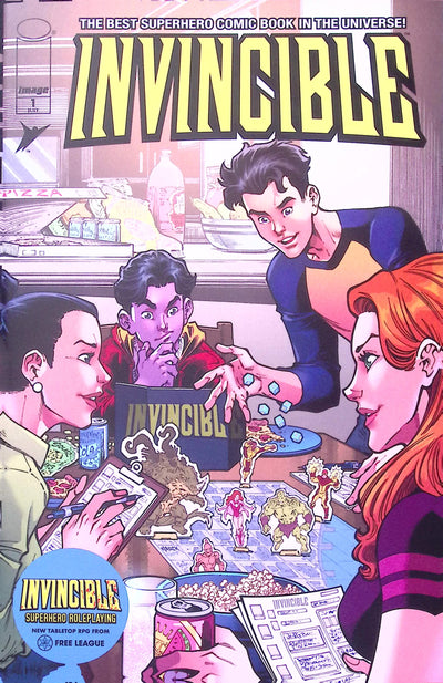 Invincible #1 – Kickstarter RPG Free League Variant – Image Comics