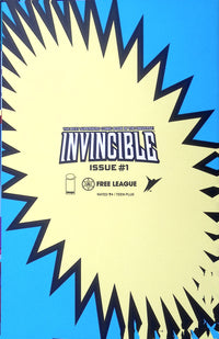 Invincible #1 Kickstarter RPG Edition Free League variant back cover