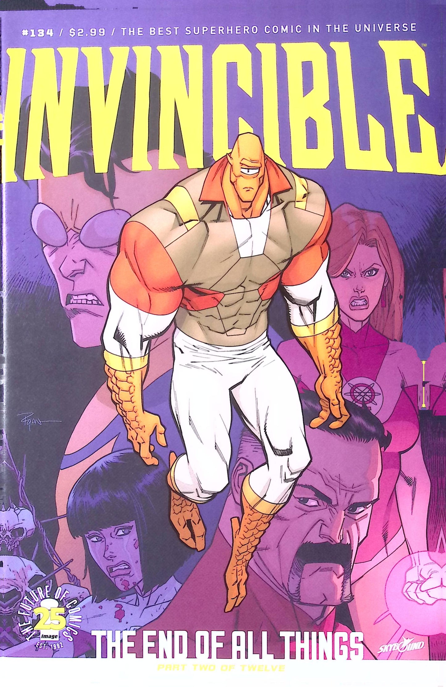 Invincible #134 Image Comics 2017 – The End of All Things Part Two – VF/NM