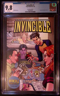 Invincible #1 – Free League Edition Todd Nauck Cover – CGC 9.8