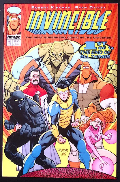 Invincible #133 Image Comics 2017 – The End of All Things Part One – VF/NM