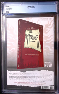 Spawn #228 Todd McFarlane Action Comics #1 Homage CGC 9.6 White Pages