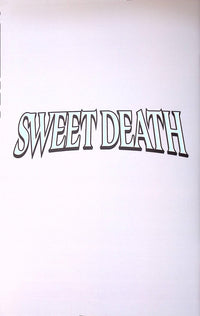 Sweet Death #1 Kickstarter exclusive comic back cover by Davis Rider Media