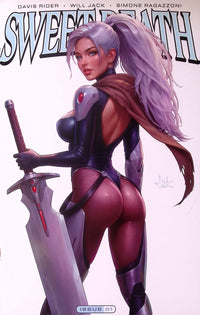 Sweet Death #1 Will Jack Kickstarter White Cover Variant front cover
