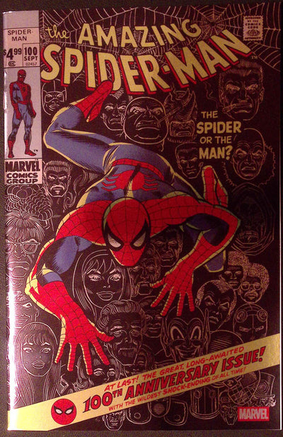 The Amazing Spider-Man #100 – Historic 100th Issue Key - Foil  Facsimile