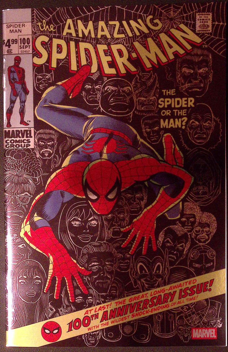 The Amazing Spider-Man #100 – Historic 100th Issue Key - Foil  Facsimile
