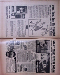 Chamber of Chills #26 interior spread with original vintage advertisements