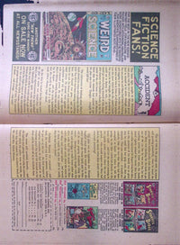 Crime SuspenStories #9 1952 interior page and EC advertisements