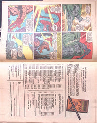 Fantastic Four #58 interior page Doctor Doom and Fantastic Four