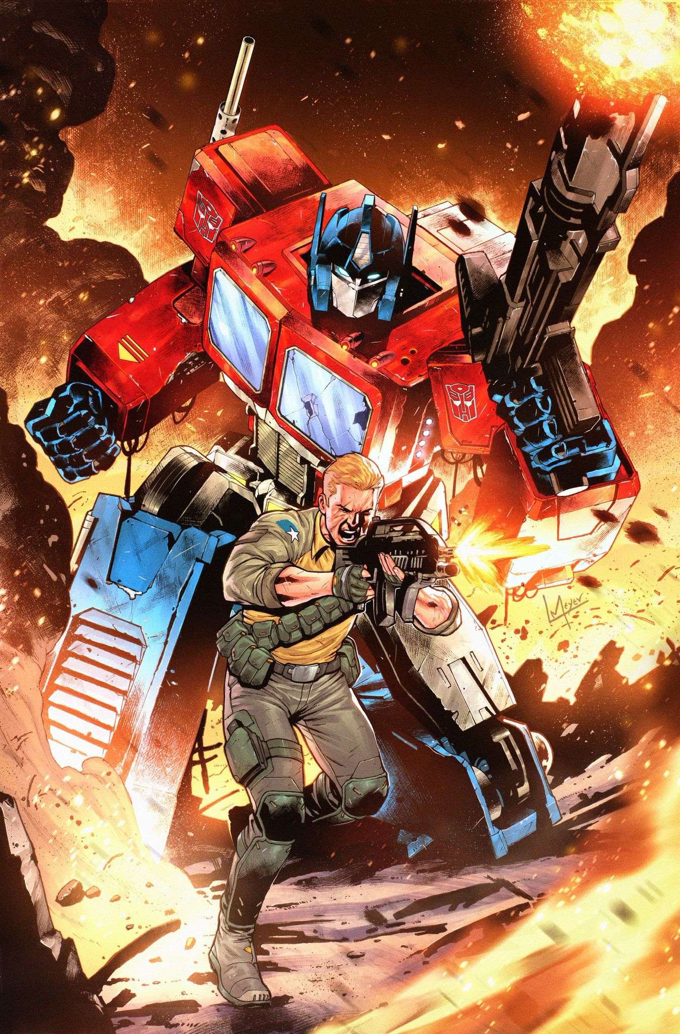 G.I. Joe #20 C2E2 Exclusive Foil Variant | Lucas Meyer | Limited 500 25 Comic Book UK Comic Exclusives & Rare Variants – Foils & Incentives | Redsters Comics Image Comics Redsters Comics