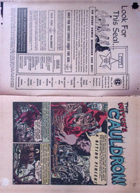 The Haunt of Fear #5, January-February 1951 Fables Publishing indicia and A Biting Finish opening by Graham Ingels