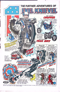 Marvel Premiere #28 1976 back cover vintage Evel Knievel advertisement