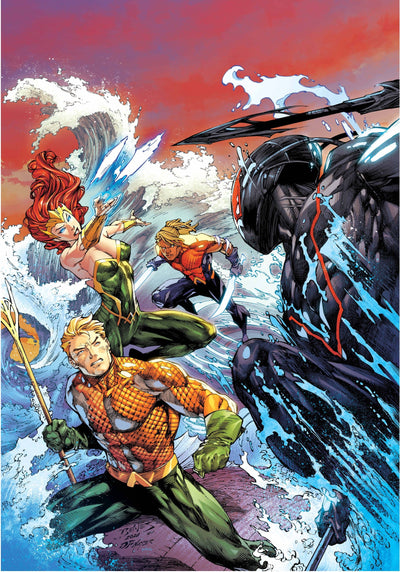 EMPEROR AQUAMAN #25 CVR C ED BENES CARD STOCK VAR