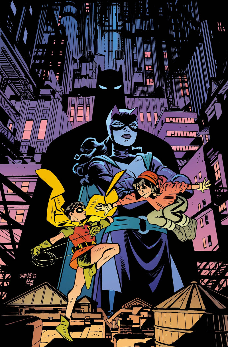 BATMAN & ROBIN YEAR ONE DYNAMIC DUOS #6 (OF 12) CVR A CHRIS SAMNEE