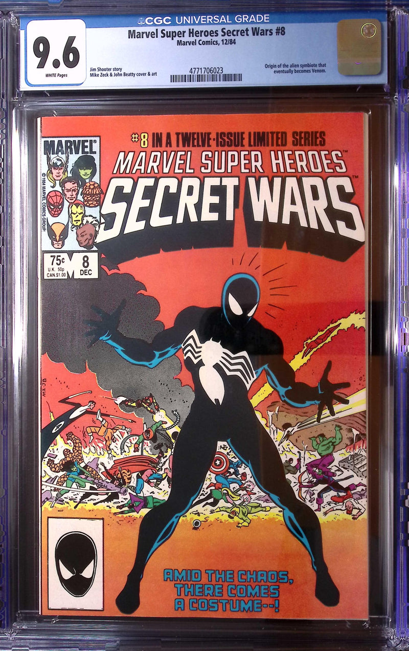 Marvel Super Heroes Secret Wars #8 (1984) – CGC 9.6 White Pages