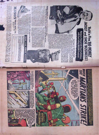 Spellbound #18 December 1953 Male Publishing Corp. indicia and When the Martians Strike opening page