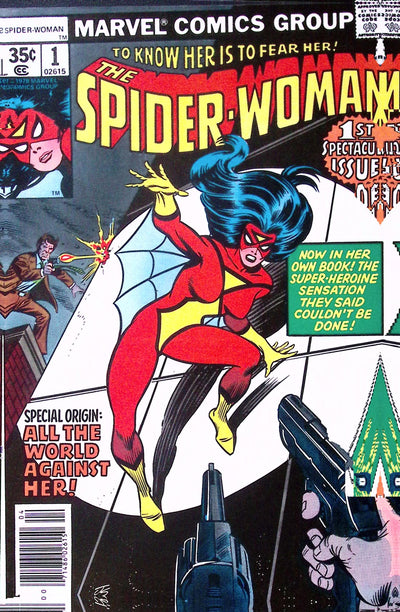 Spider-Woman #1 – First Solo Series & Origin – 8.5 VF+ (1978)