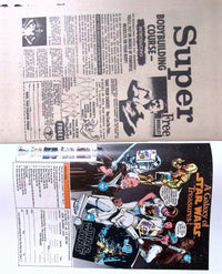 Spider-Woman #1 April 1978 actual copy — Interior period adverts including Star Wars merchandise