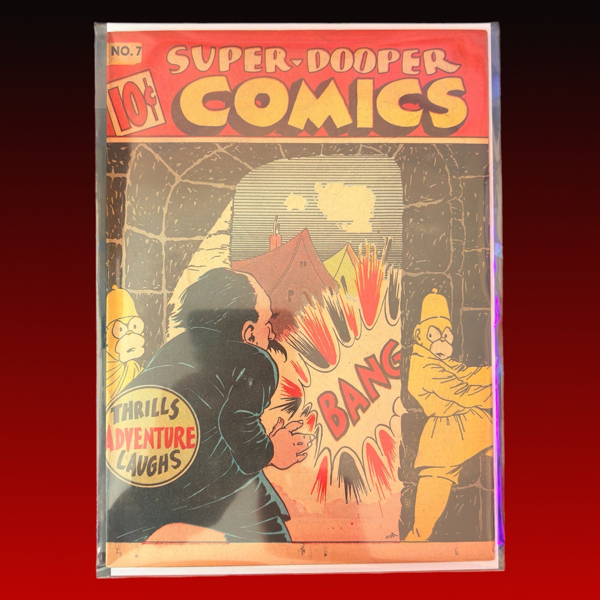 Super-Dooper Comics #7 (1946) – (FN–) – Golden Age – Canadian Edition – Thrills, Adventure, Laughs – | Buy Rare & Exclusive Comics Online – Redsters Comics UK
