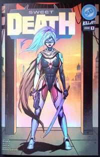 Sweet Death #1 Davis Rider Absolute Batman foil homage front cover