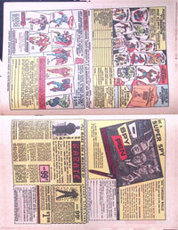 Tales to Astonish #91 May 1967 actual raw VG/FN copy — Centre spread showing binding and period Marvel merchandise adverts