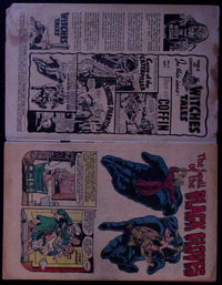 Witches Tales #5 (September 1951), original Harvey pre-Code horror, raw GD/VG — indicia and black gloves story