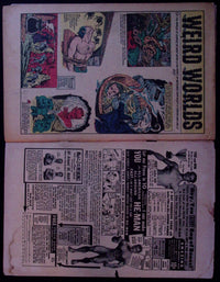 Witches Tales #5 (September 1951), original Harvey pre-Code horror, raw GD/VG — weird worlds and inside back cover