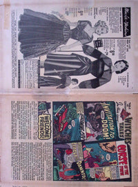 Witches Tales #7 (1952) January 1952 indicia and contents page — actual raw GD+ copy