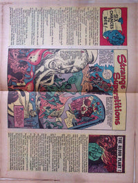 Witches Tales #7 (1952) interior Strange Superstitions and text stories — actual raw GD+ copy